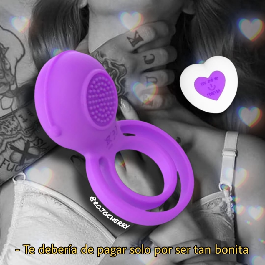 Love Loops - Anillo Vibrador con Control Remoto